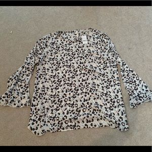 Leopard blouse